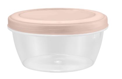 Банка с завинчивающейся крышкой Plast Team HELSINKI 0,4 л персиковая карамель